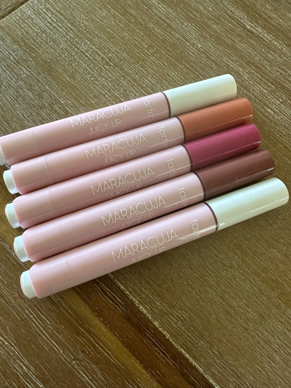 Tarte Maracuja Juicy Lip Balm & Gloss Lot of 5
